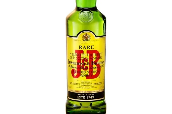 J&B Justerini & Brooks 0,80Lt.